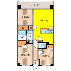 古島駅 徒歩35分 5階の物件間取画像